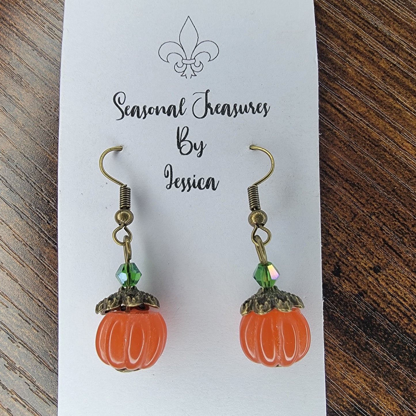 Halloween Pumpkin Earrings
