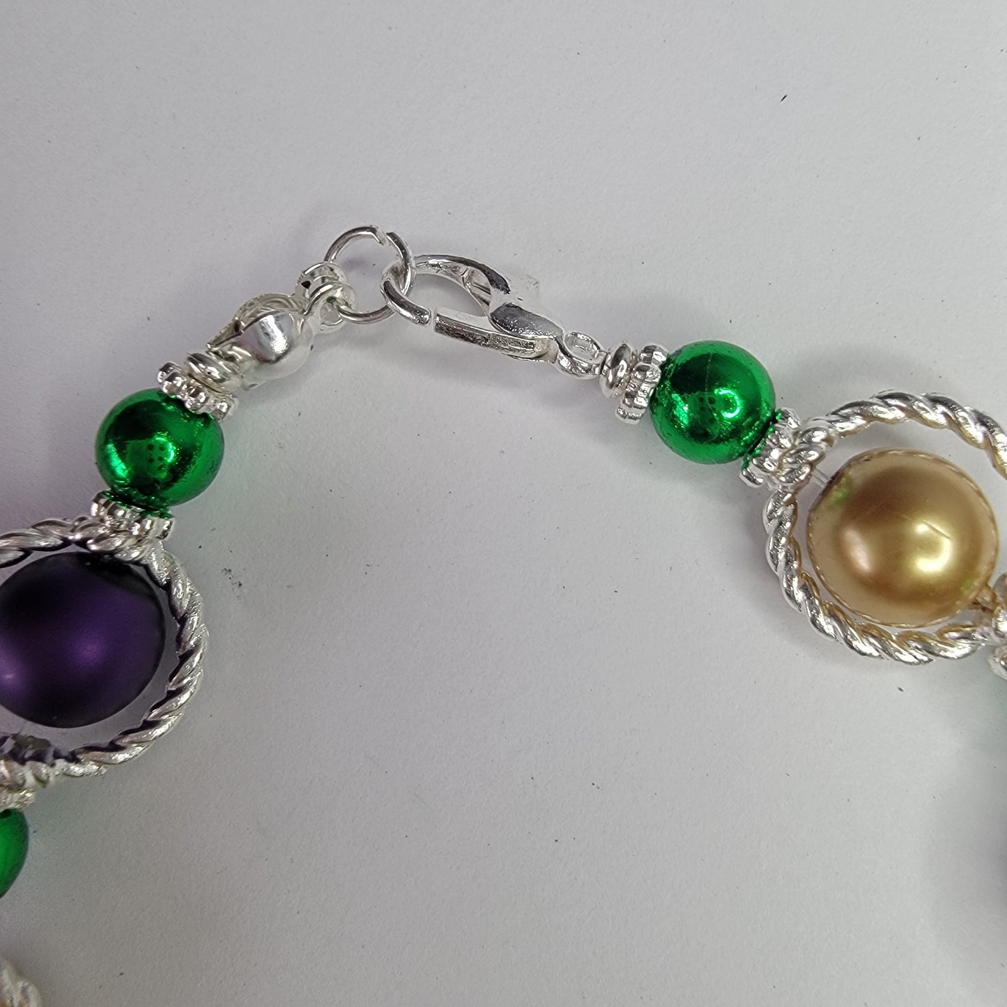 Mardi Gras Bracelet