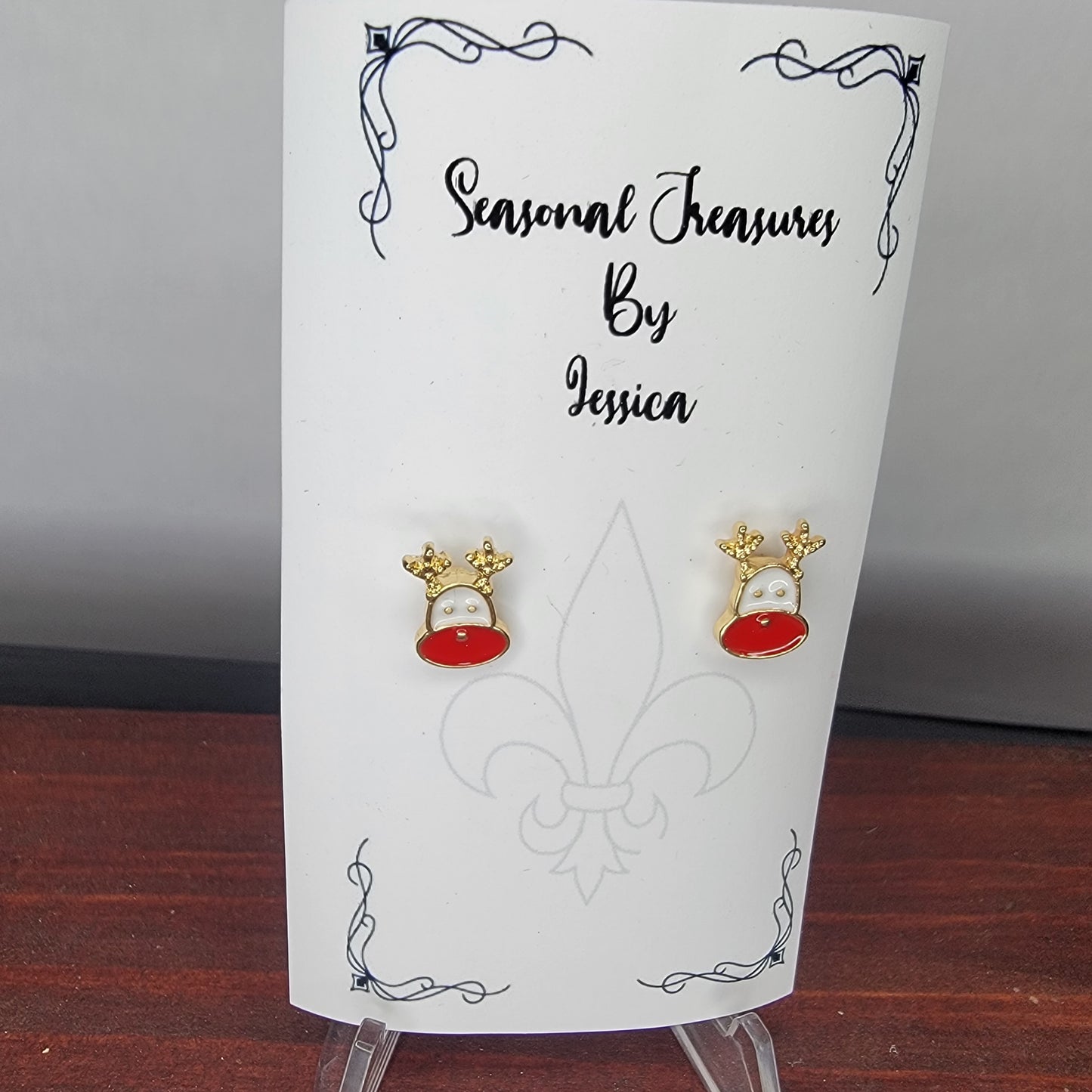 Christmas Studded Earrings
