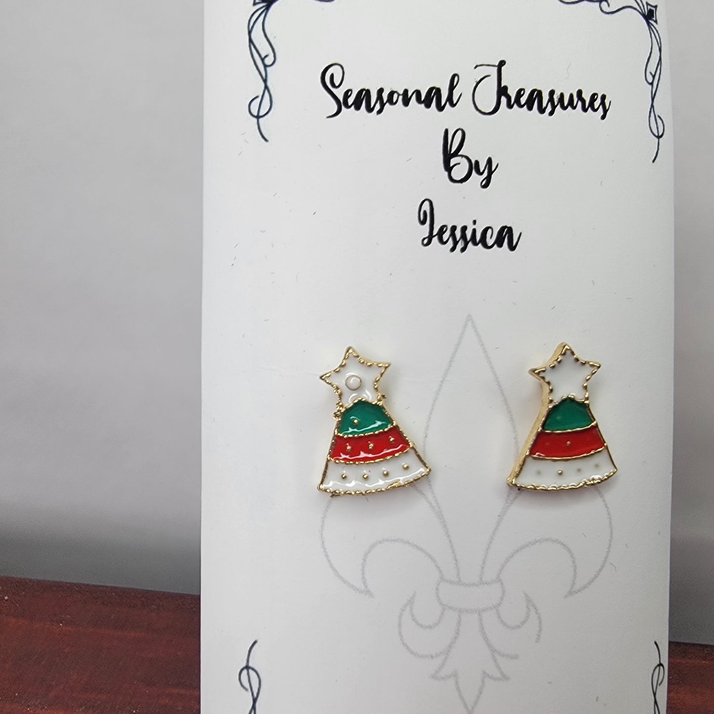 Christmas Studded Earrings