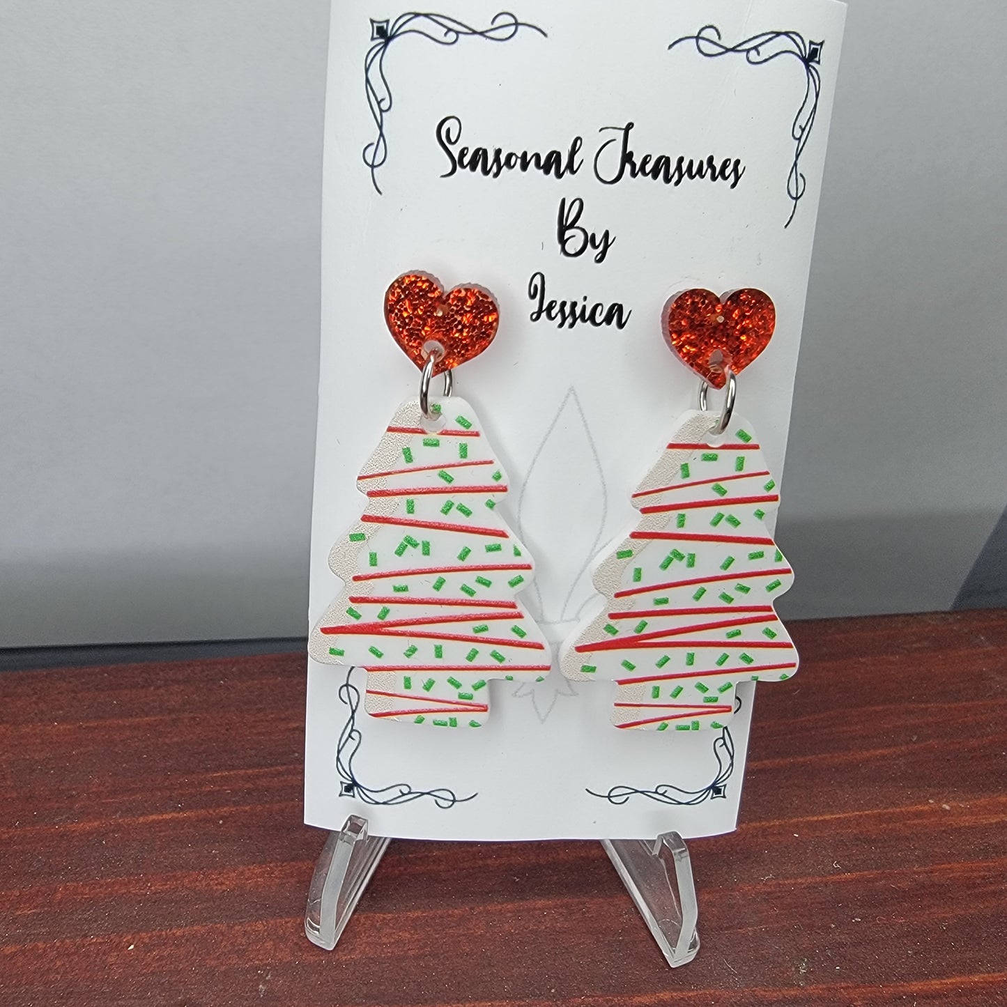 Christmas Dangle Earrings