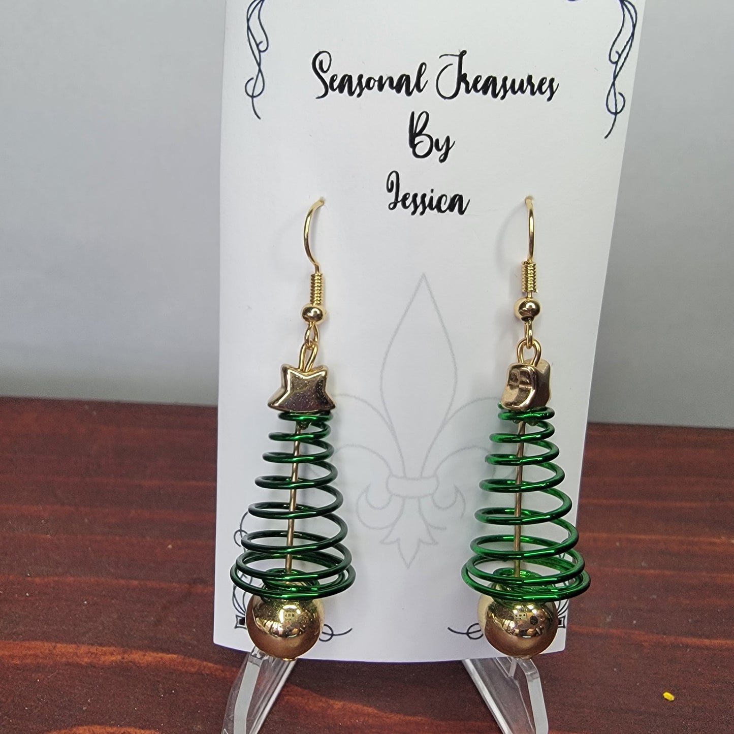 Christmas Dangle Earrings