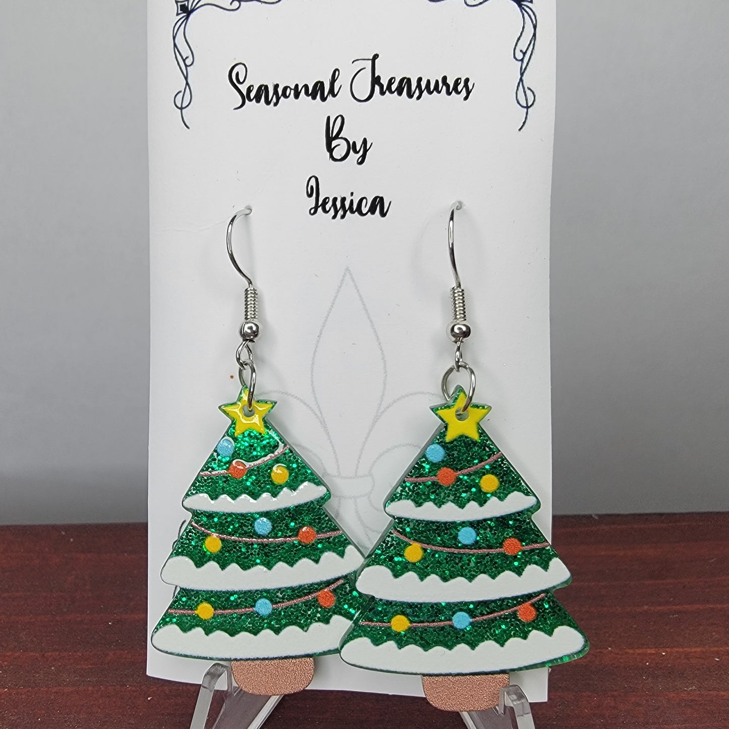 Christmas Dangle Earrings