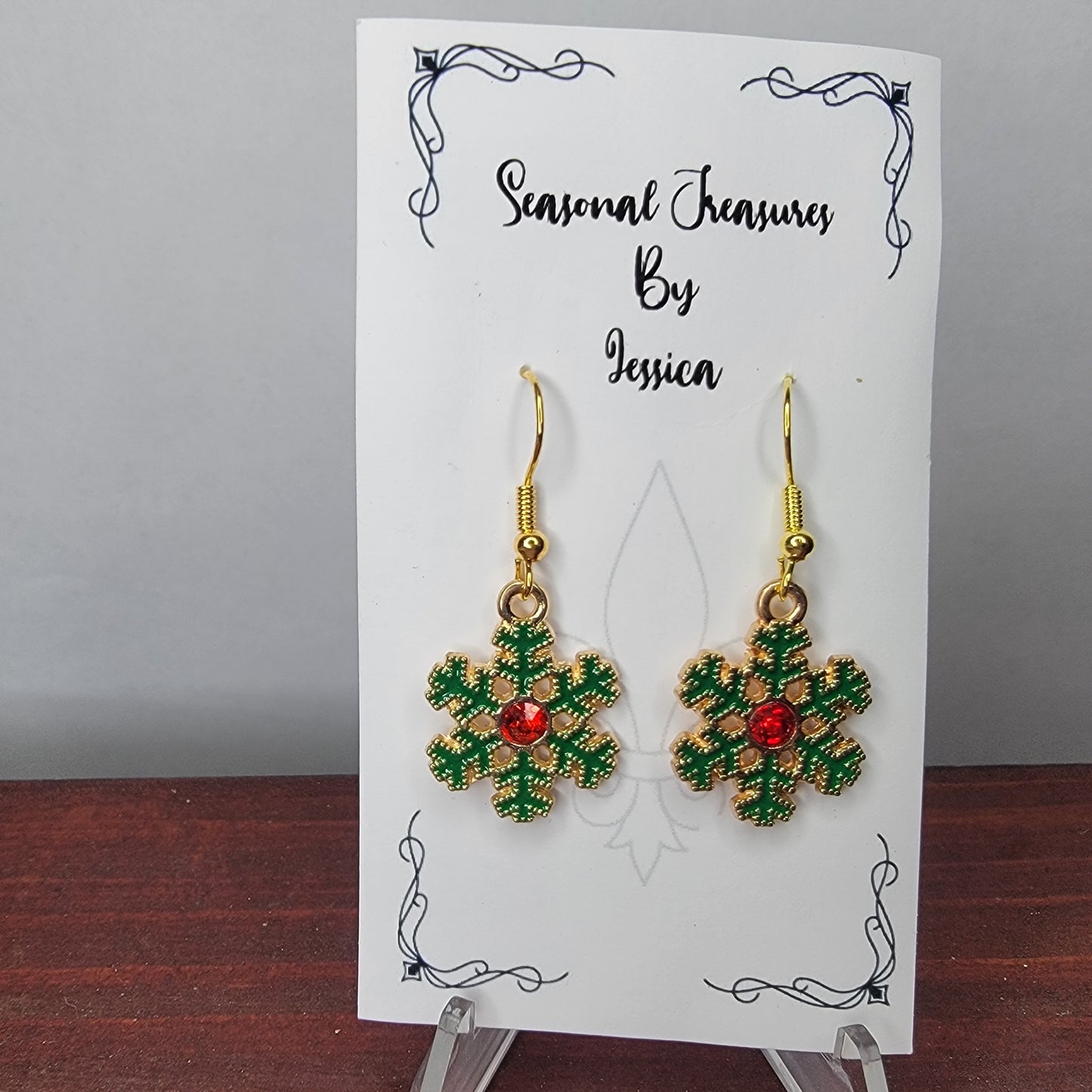 Christmas Dangle Earrings