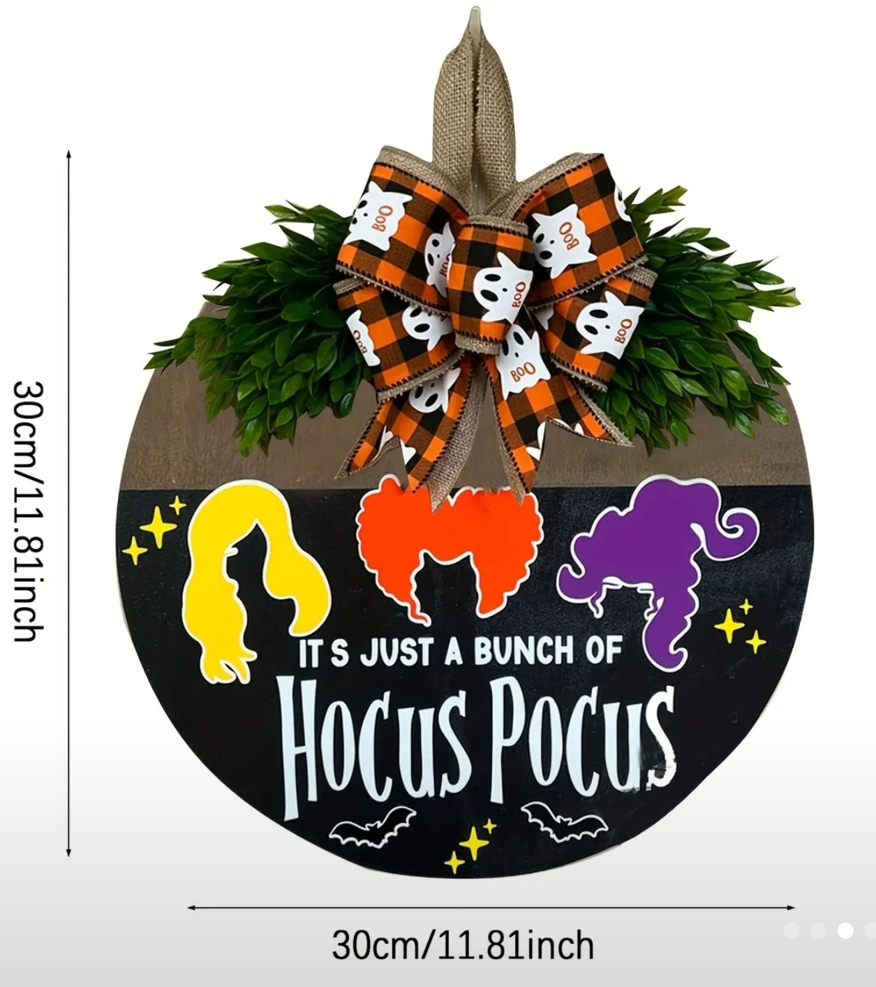 "Its Just A Bunch Of Hocus Pocus" Door Hanger
