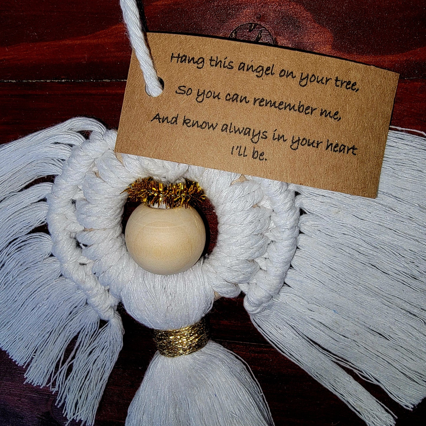 Handmade Angel Ornament