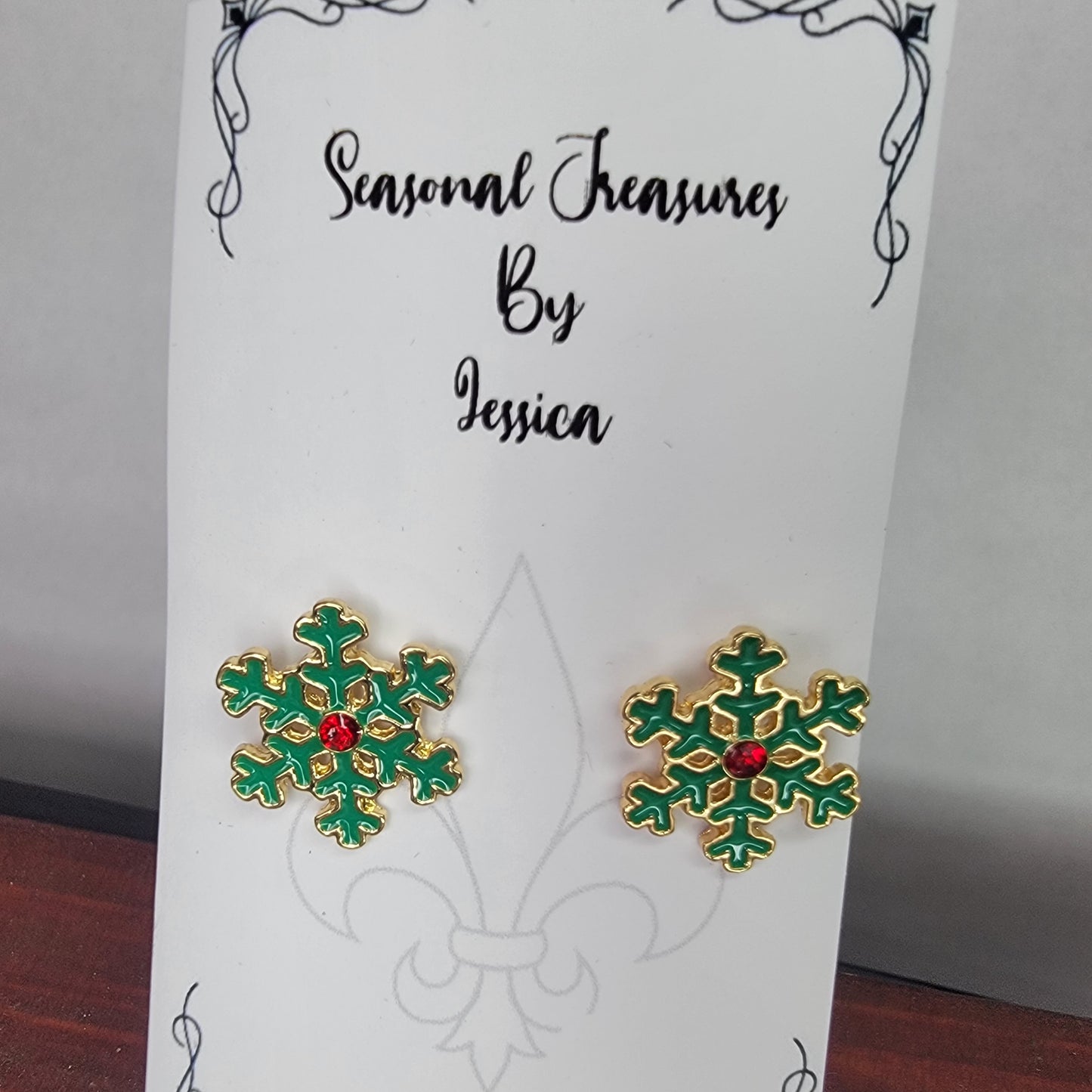 Christmas Studded Earrings