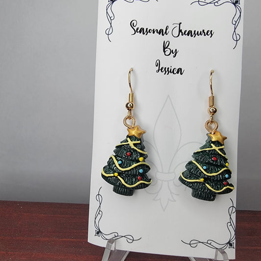 Christmas Dangle Earrings