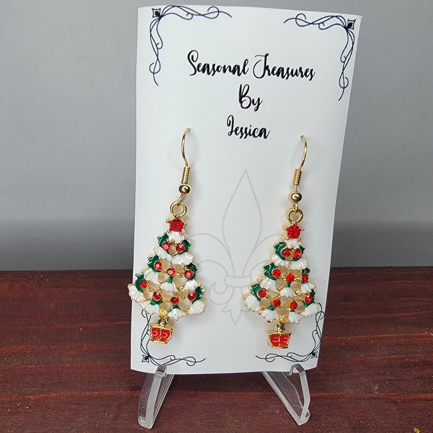 Christmas Dangle Earrings