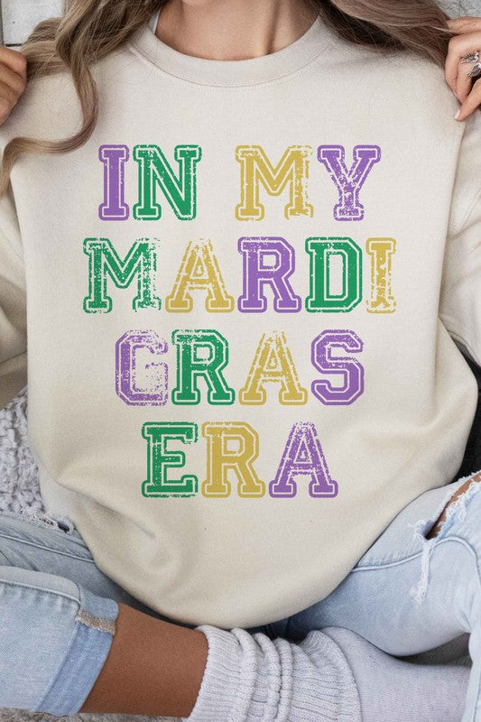 IN MY MARDI GRAS ERA GRAPHIC SWEATSHIRT