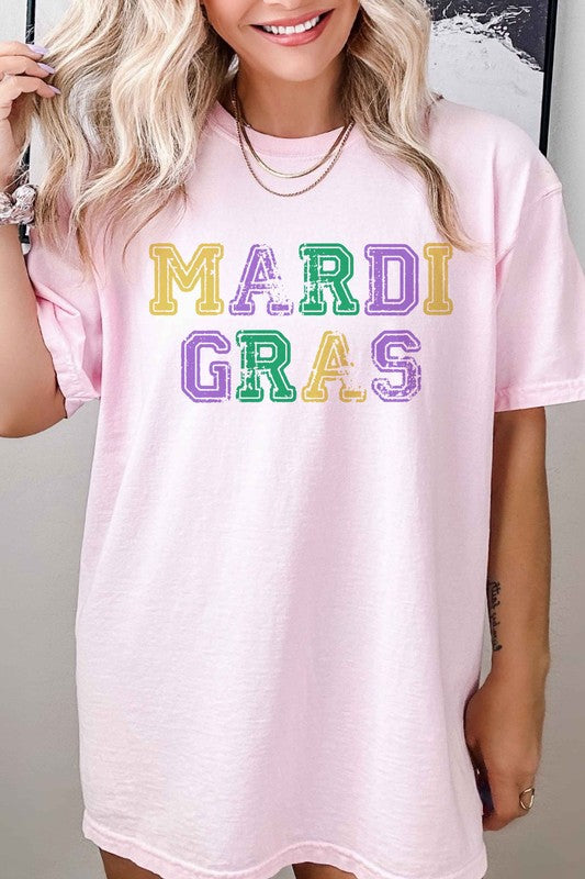 MARDI GRAS GRAPHIC TEE