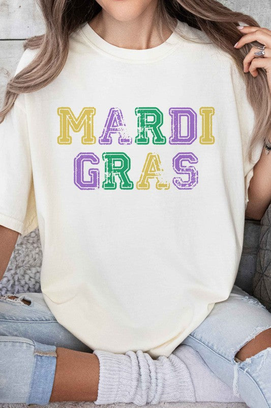 MARDI GRAS GRAPHIC TEE