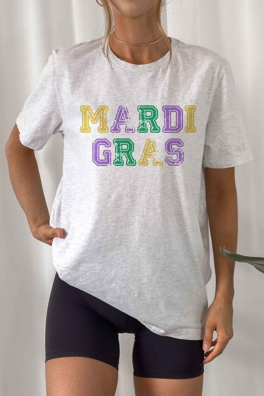 MARDI GRAS GRAPHIC TEE