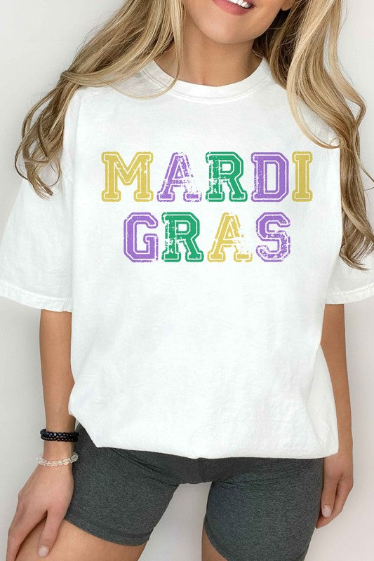 MARDI GRAS GRAPHIC TEE