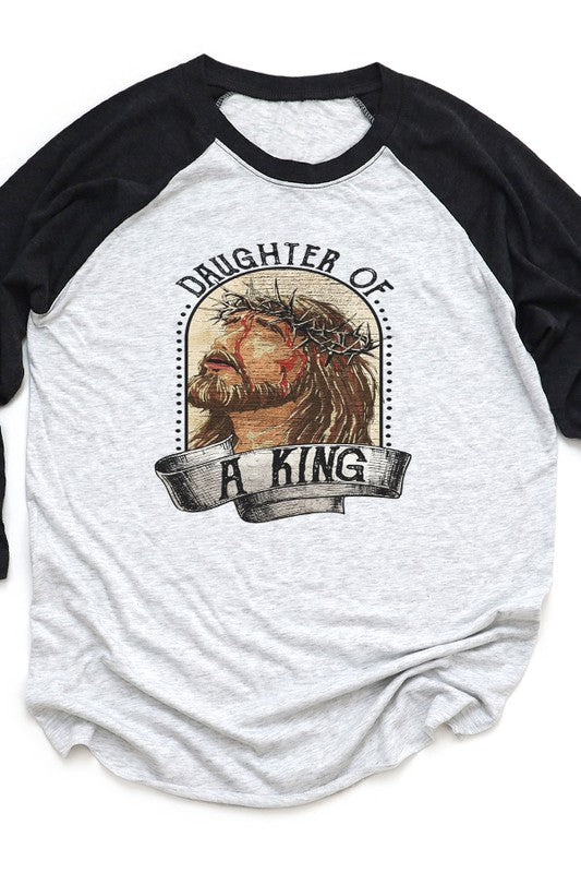 Easter Daughter of a King Graphic Raglan