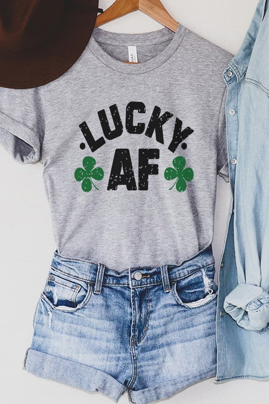 St. Patrick's Day Lucky AF Tee