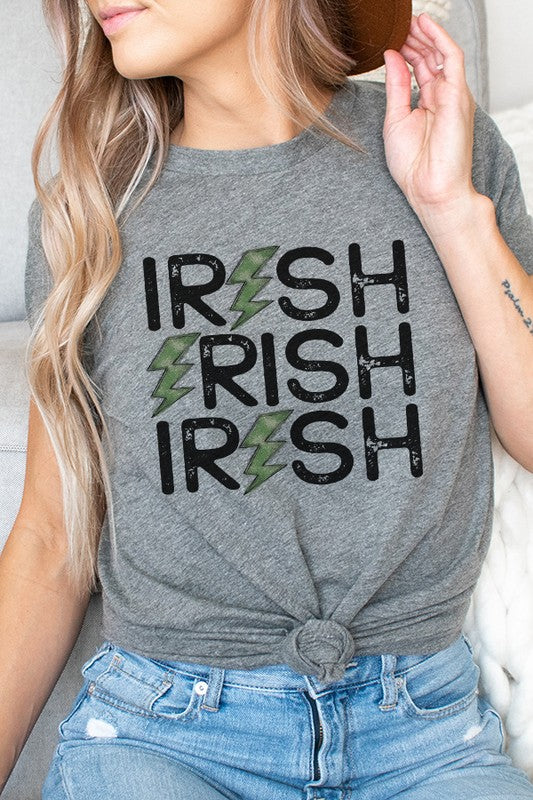 St. Patrick's Day Irish Bolt Stack Tee