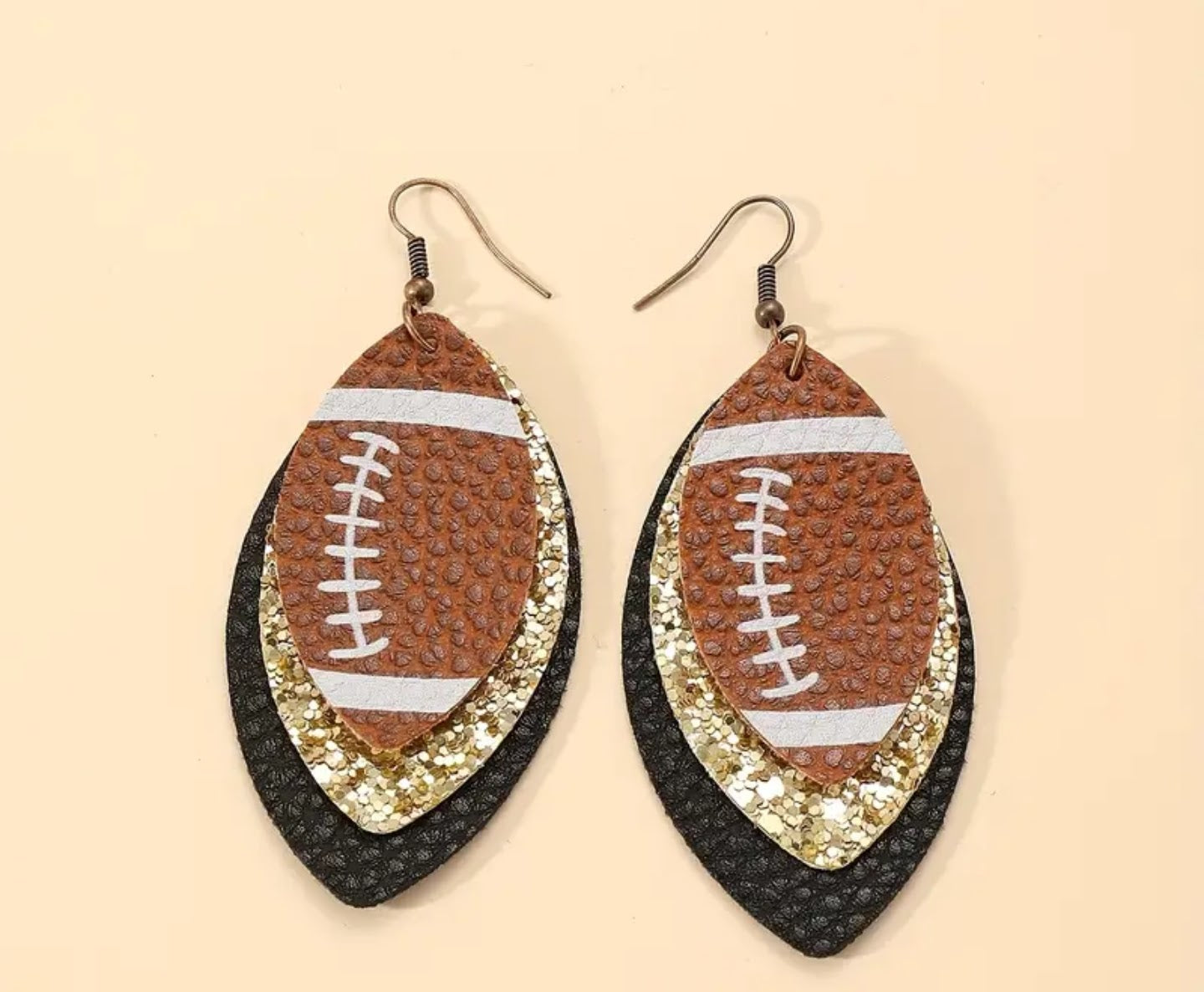 Football New Orleans Saints Earrings