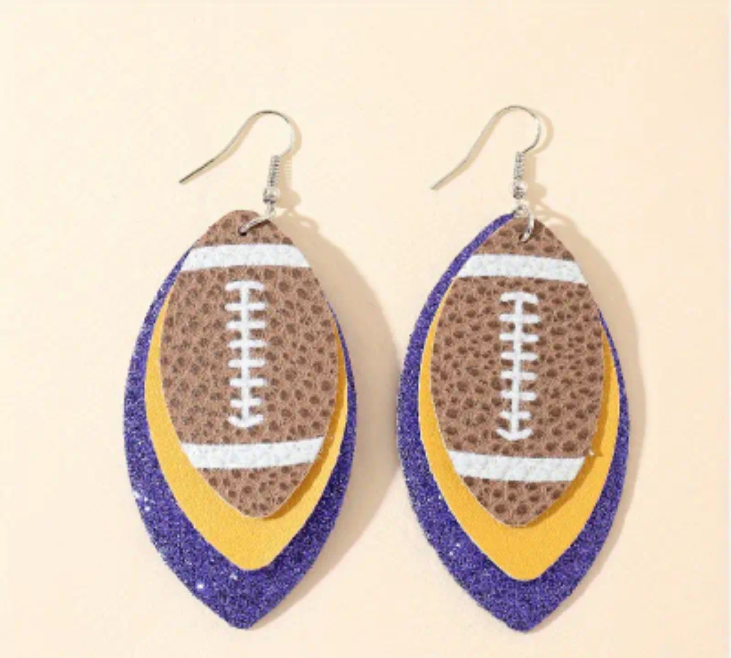 Football LSU Tigers Earrings