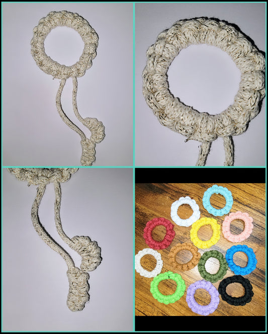 Handmade Macrame Hair Tie