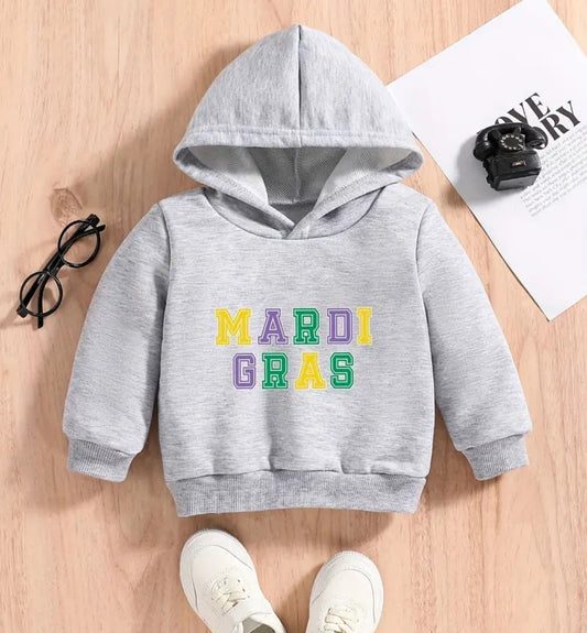 Mardi Gras Toddler Hoodie