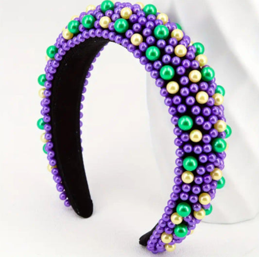 Mardi Gras Headband