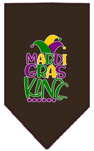 Mardi Gras King Screen Print Bandana