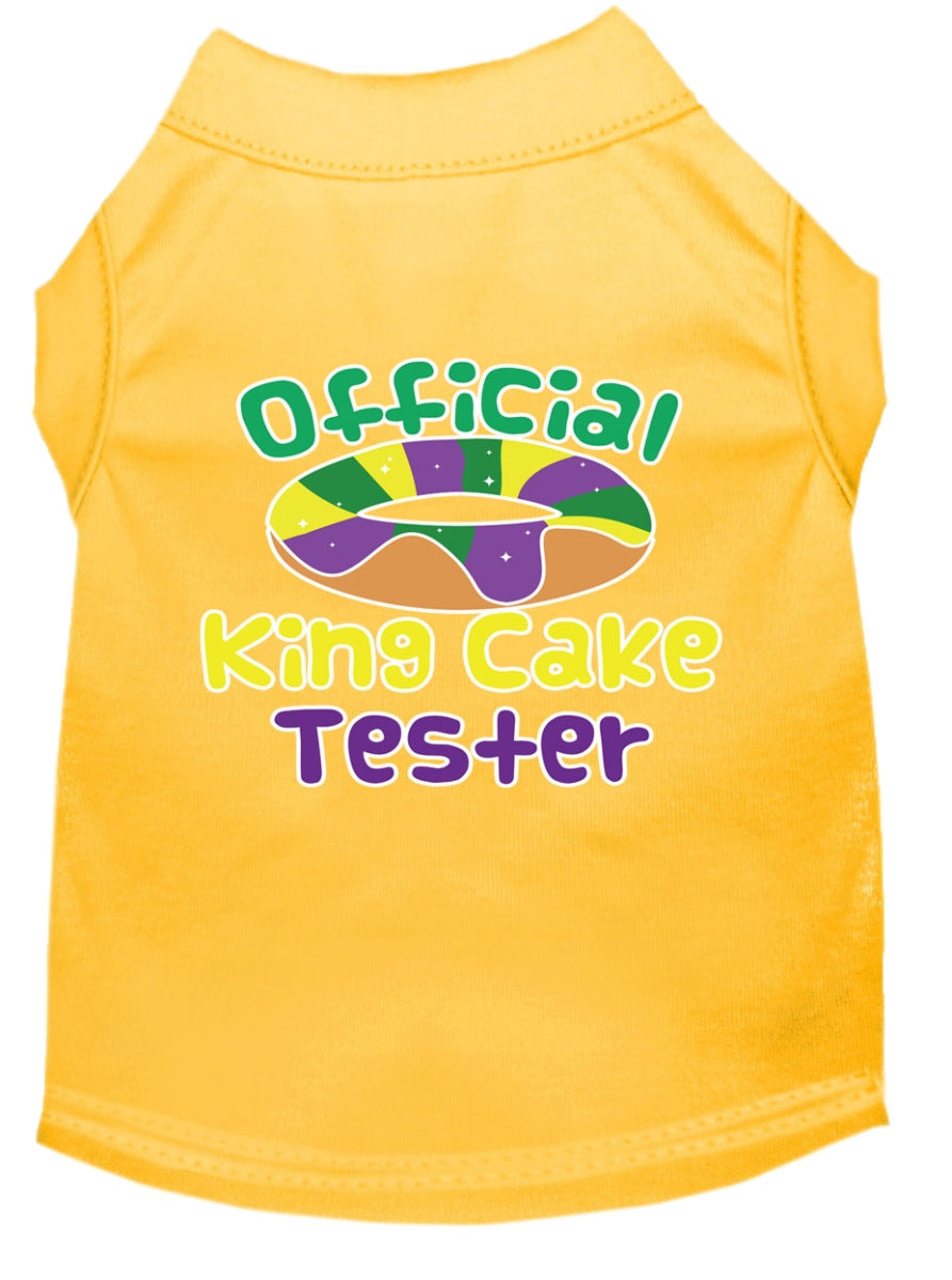 Mardi Gras Dog Shirt King Cake Taster