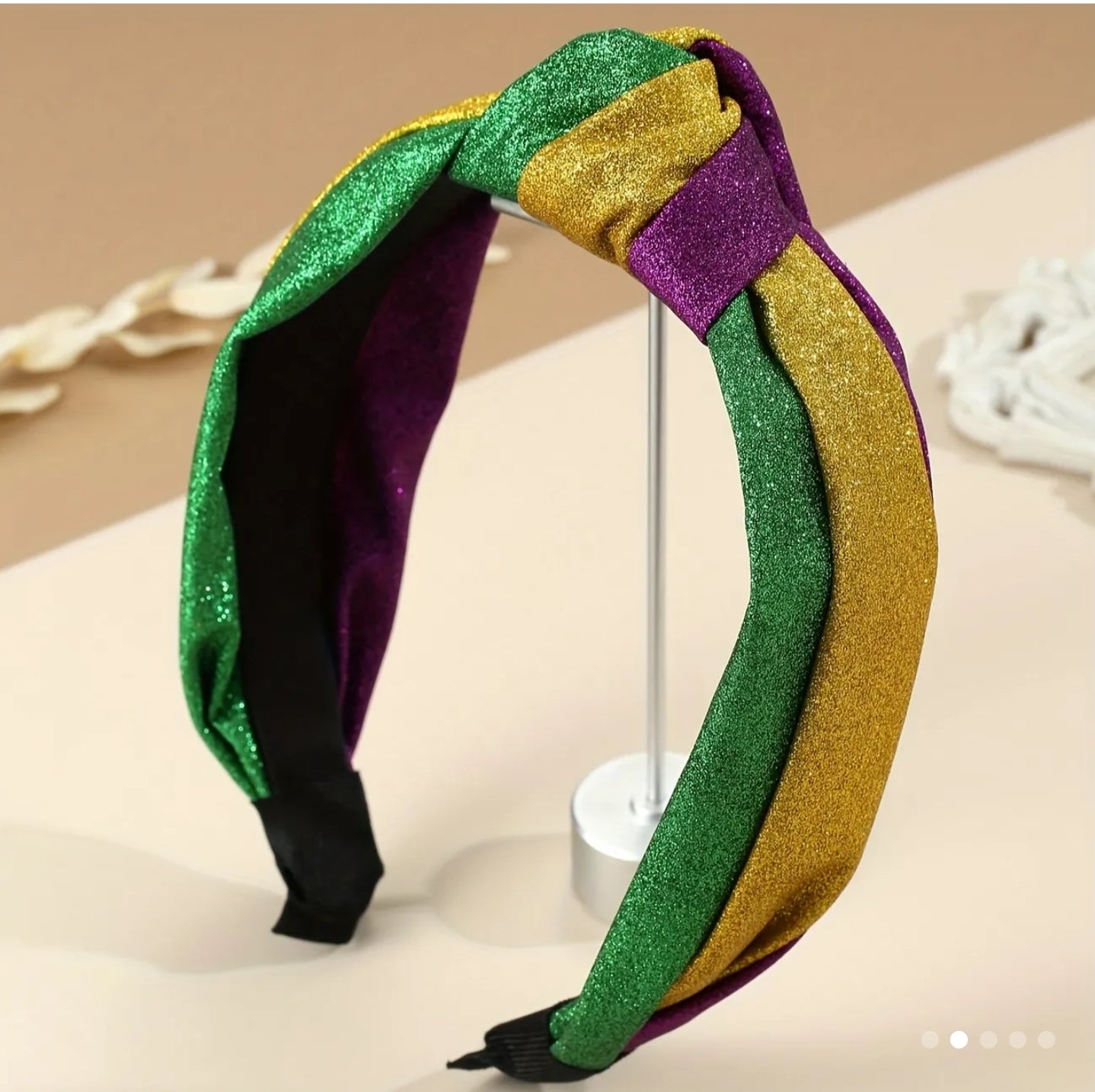 Mardi Gras Headband