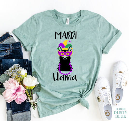 Mardi Llama T-shirt