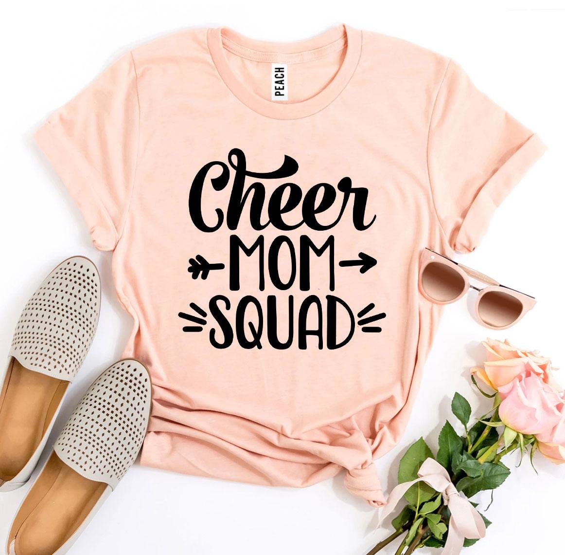 Cheer Mom Squad T-shirt