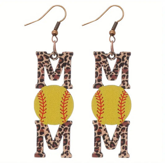 Softball Mom Earrings