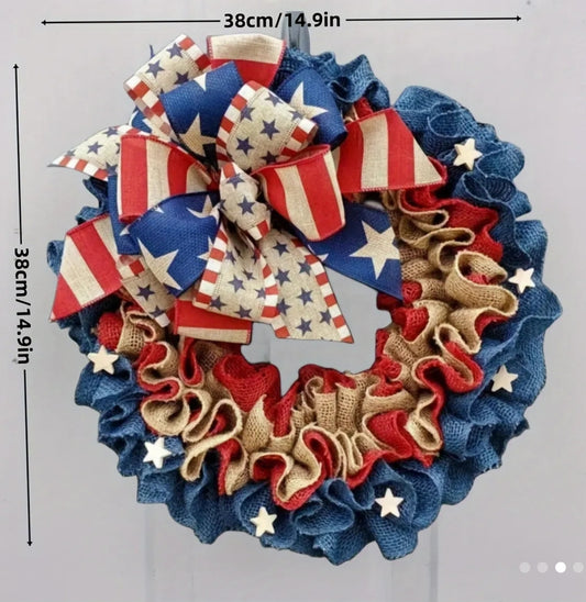 4th of July Door Wreath