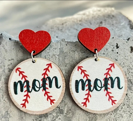 Baseball Mom Earrings