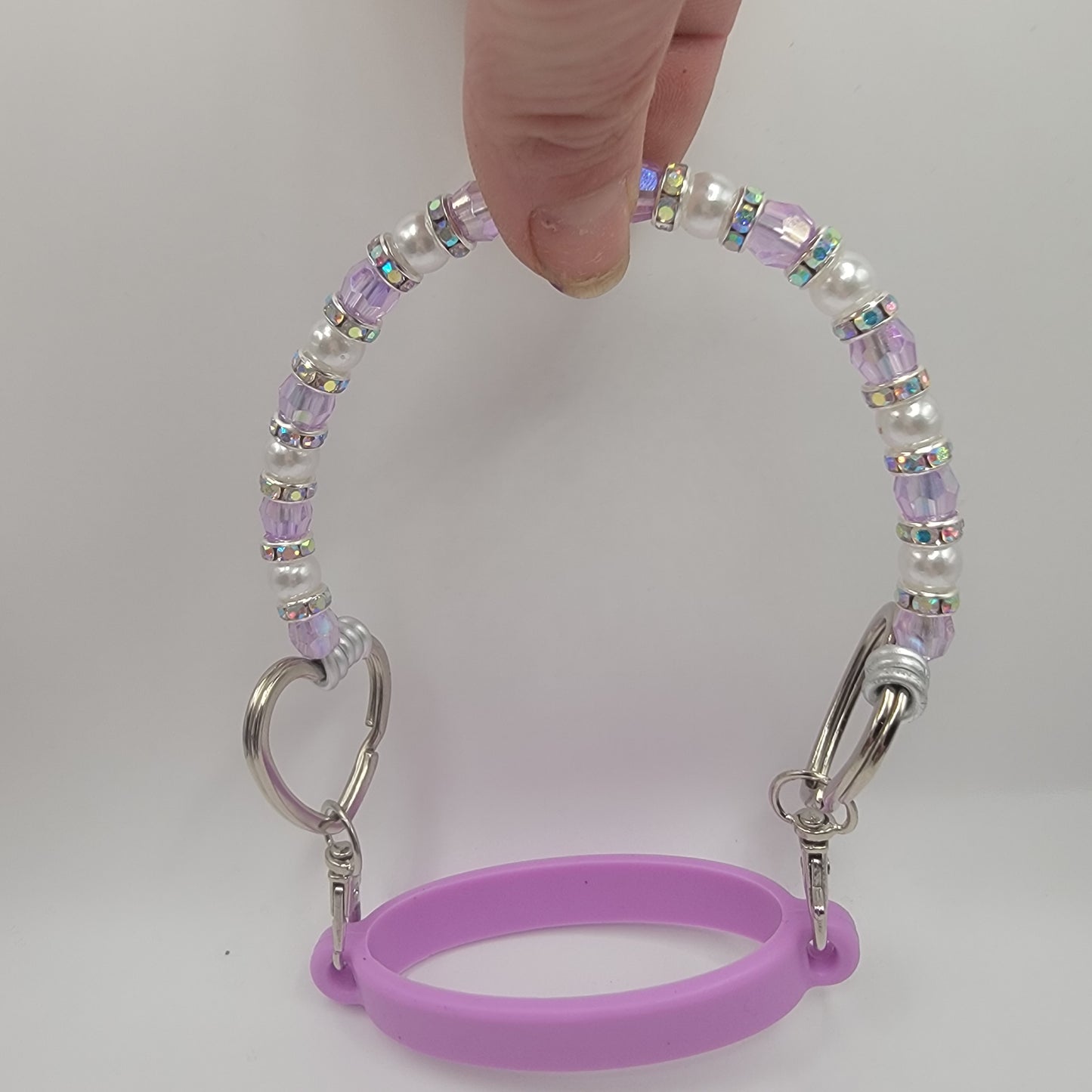 Beaded Water Bottle Strap