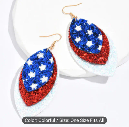 4th of July Earrings