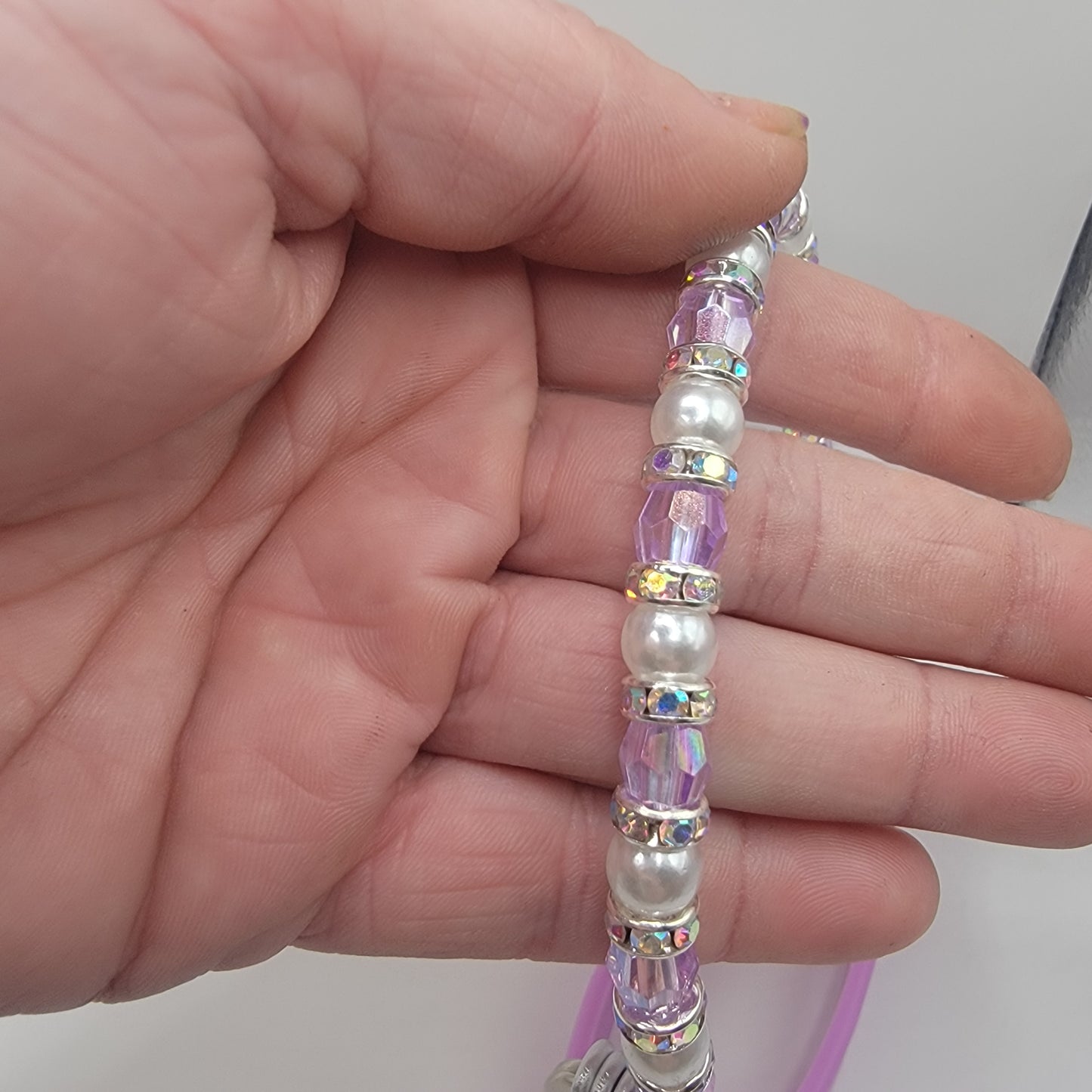 Beaded Water Bottle Strap