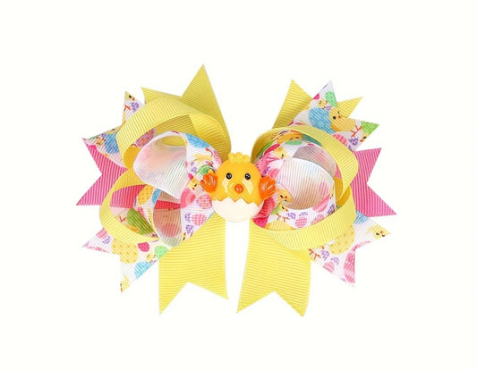 Girls Easter Hair Bow